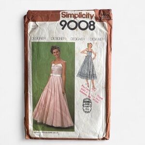 ✨SOLD✨Simplicity Gunne Sax 9008 Dress Pattern